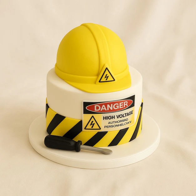 Construction Engineer Themed Graduation Cake - 1 Kg