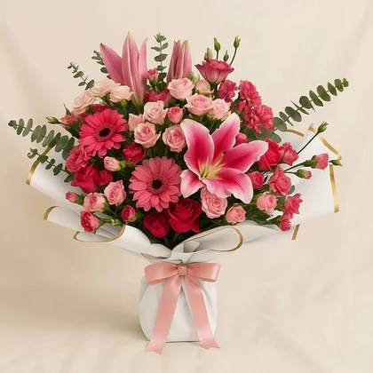 Happiness Box | Rose, Chocolates n Balloons - With Small Teddy