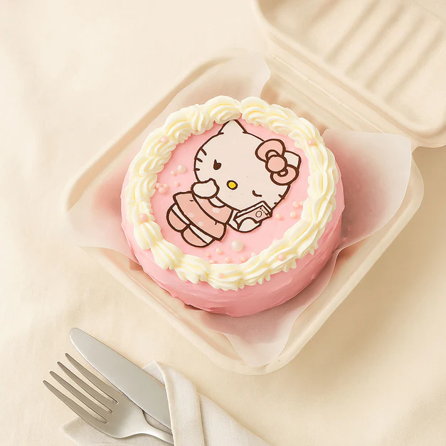 Hello Kitty Mini Cake For Kids - Cake